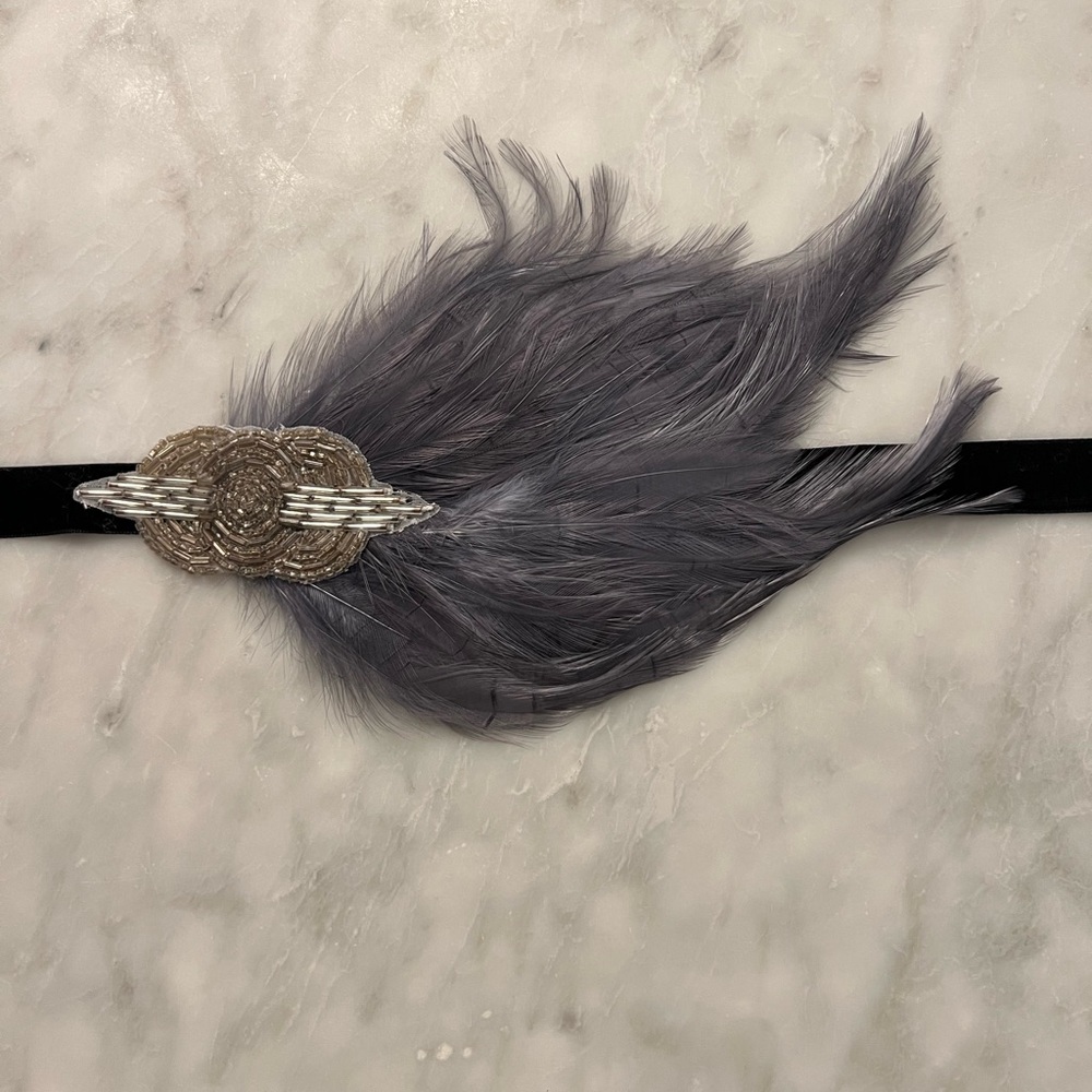 Flapper Roaring 20s 1920s Hair Ornament Hairband Costume Accessory Art Deco